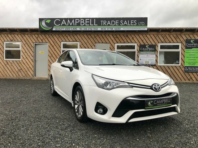 Toyota Avensis 1.6 D-4d Business Edition 110 Bhp White #1