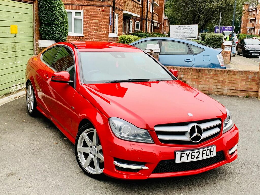 Compare Mercedes-Benz C Class C180 Amg Sport Blueefficiency FY62FOH Red
