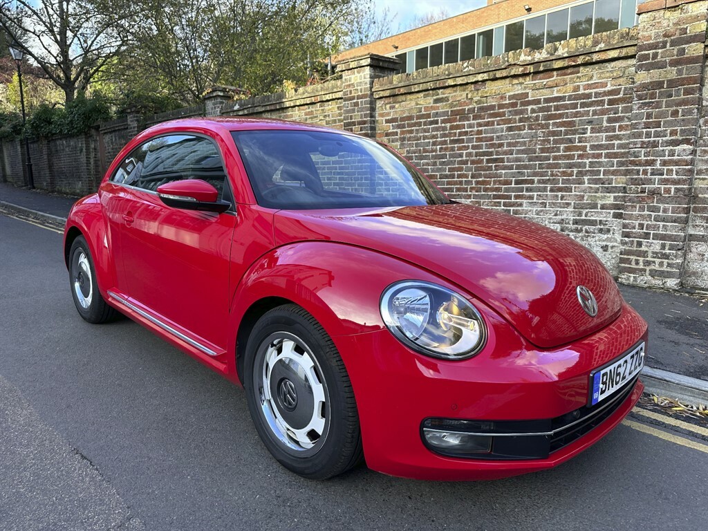 Volkswagen Beetle Design Red #1