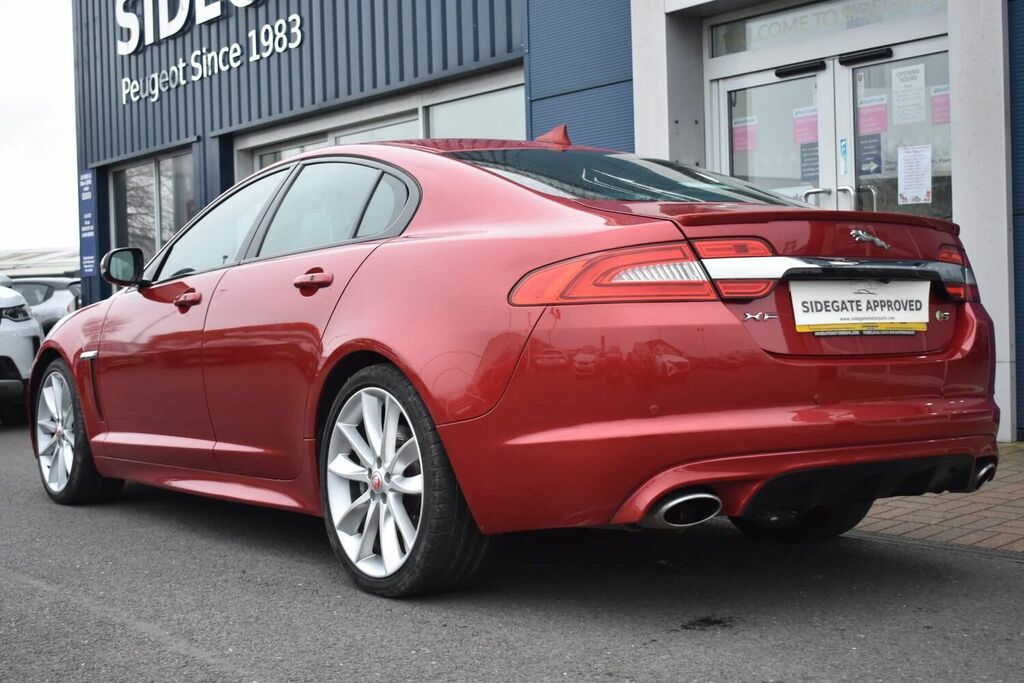 Compare Jaguar XF Saloon GSE49 Red