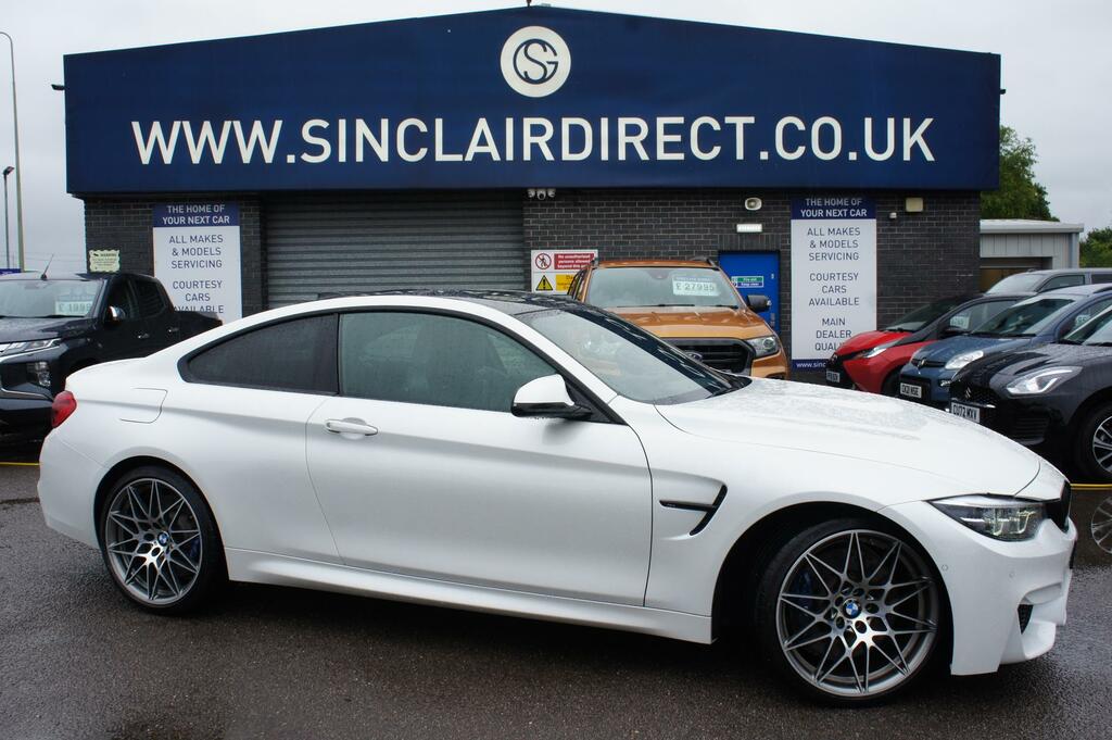 Compare BMW 4 Series 3.0 M4 Competition YB69GUW White