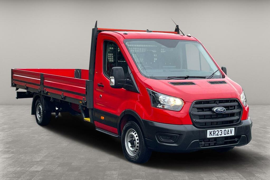 Compare Ford Transit Custom 2.0 Ecoblue 165Ps Hd Emissions Dropside KR23OAV Red