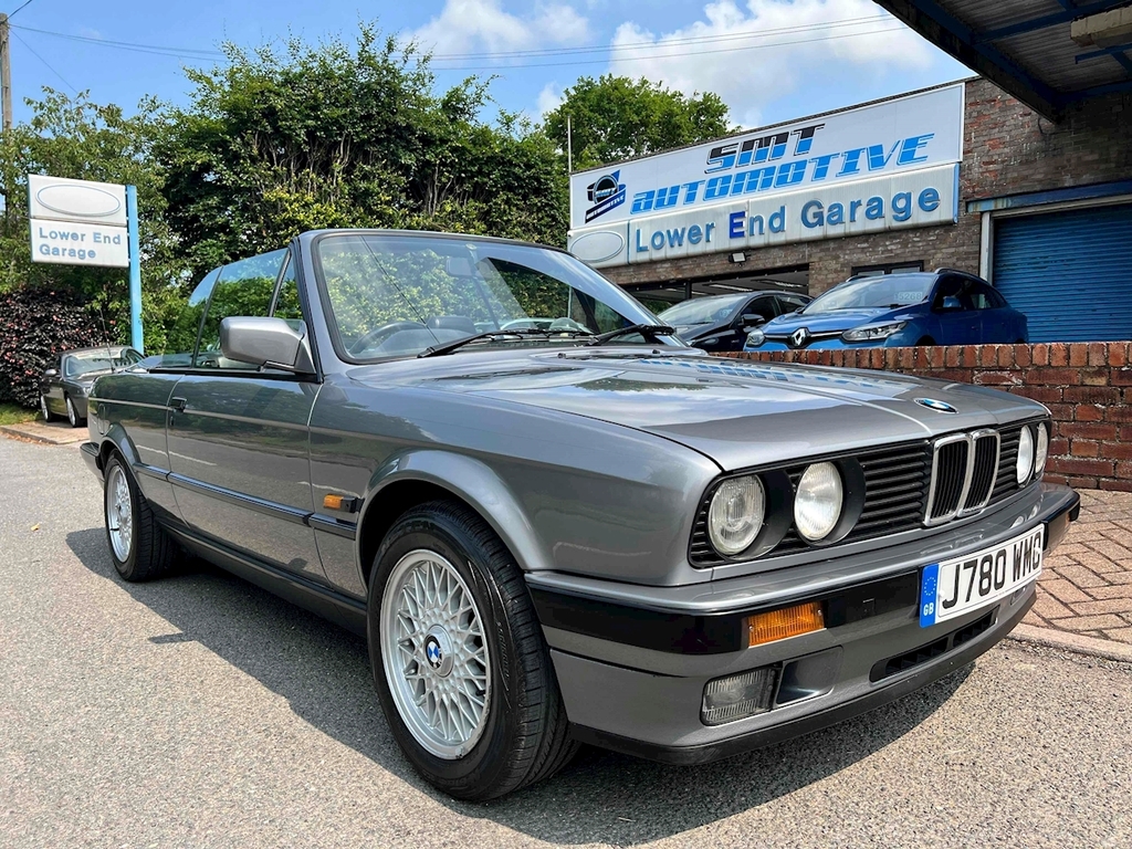 Compare BMW 3 Series 2.5 325I E30 Grey Convertible J780WMO Silver