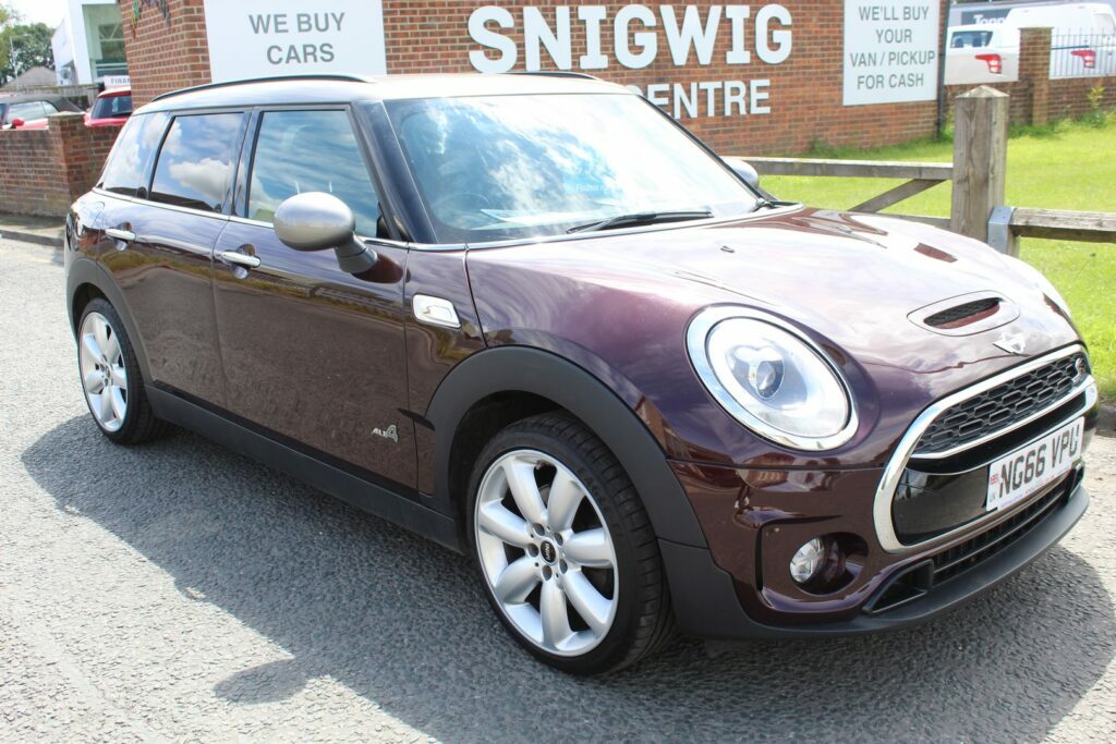 Compare Mini Clubman Clubman Cooper S All4 NG66VPU Red