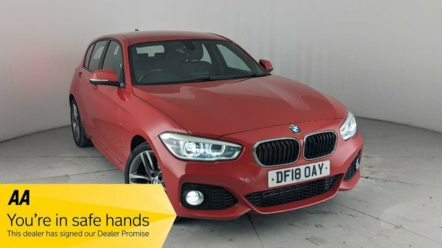 Compare BMW 1 Series 1.5 116D M Sport 114 Bhp DF18OAY Red