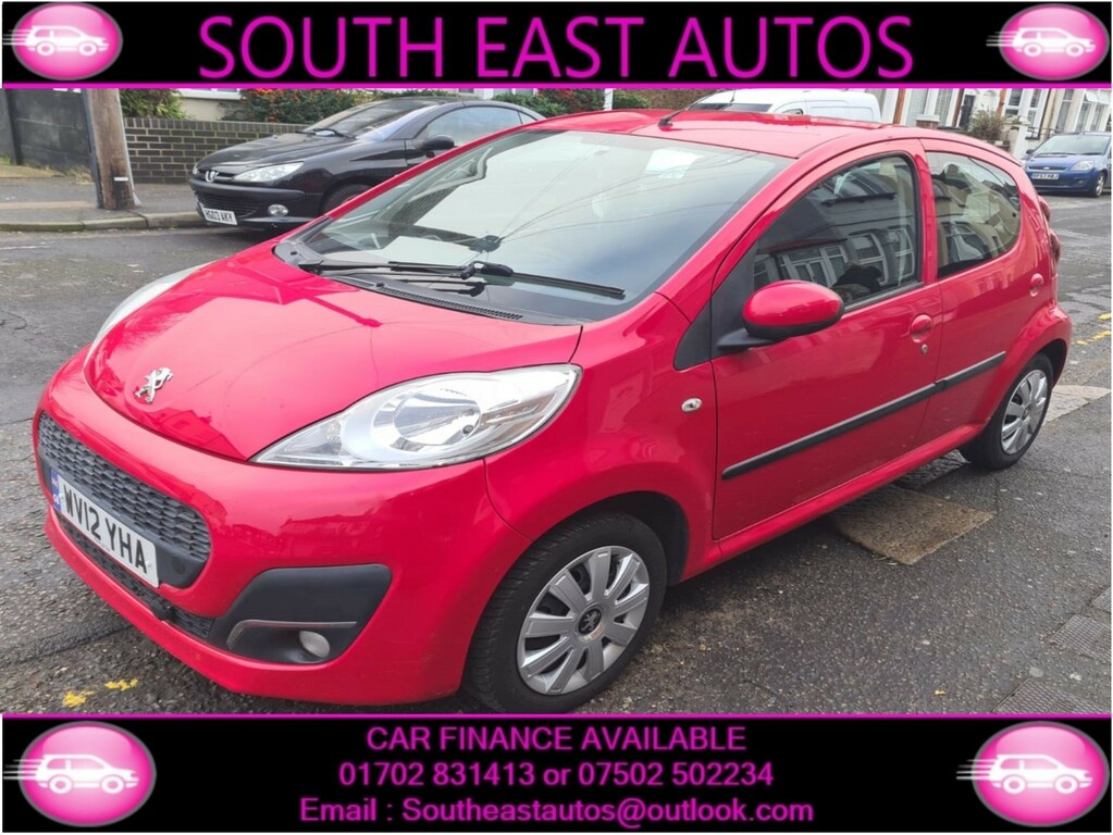 Compare Peugeot 107 Active WV12YHA Red