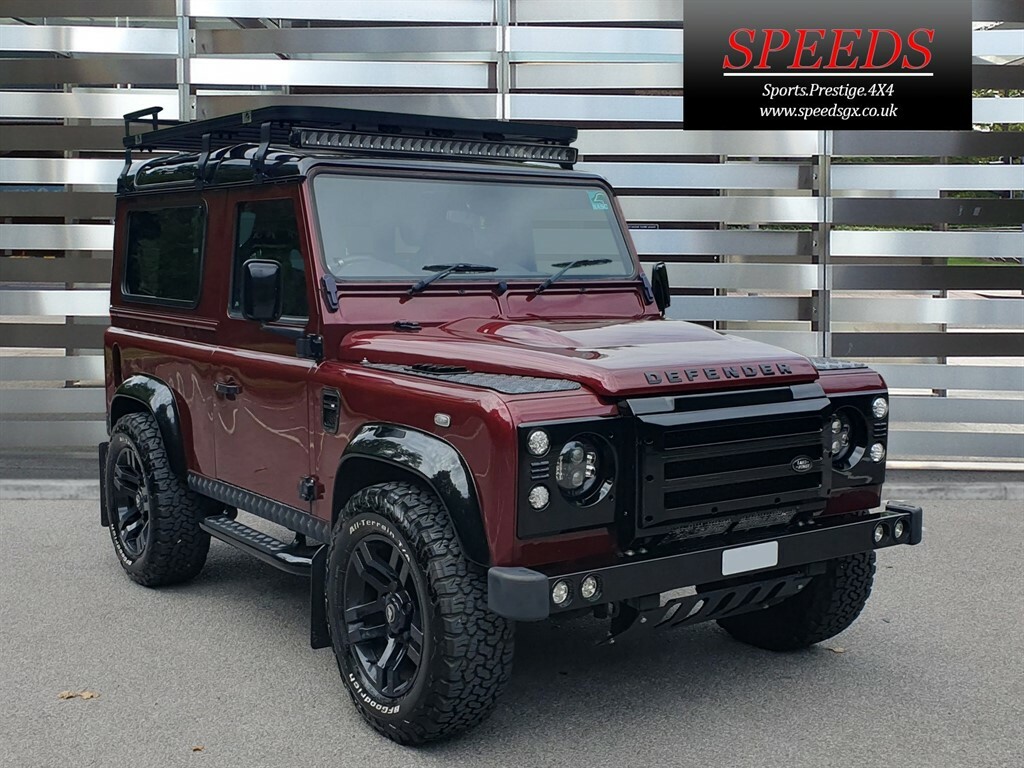 Compare Land Rover Defender 90 2.2 Tdci Xs Station Wagon 4Wd 3Dr, Over 20000.00  Red