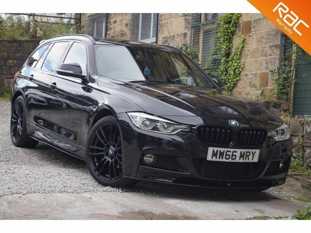 Compare BMW 3 Series 2.0 320D M Sport Touring Xdrive Euro 6 Ss MW66MRY Black