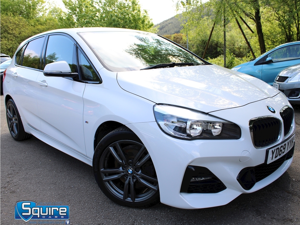 Compare BMW 2 Series 220I M Sport Active Tourer YD69YYH White