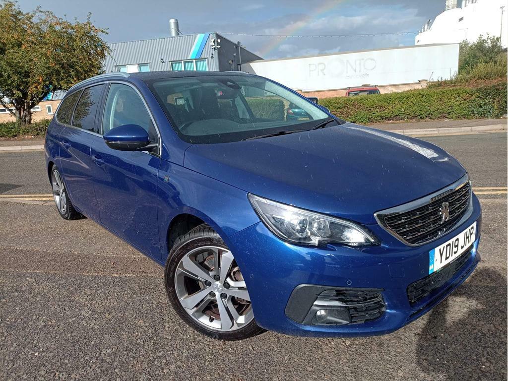 Compare Peugeot 308 SW Sw 1.5 Bluehdi Tech Edition Euro 6 Ss YD19JHP Blue