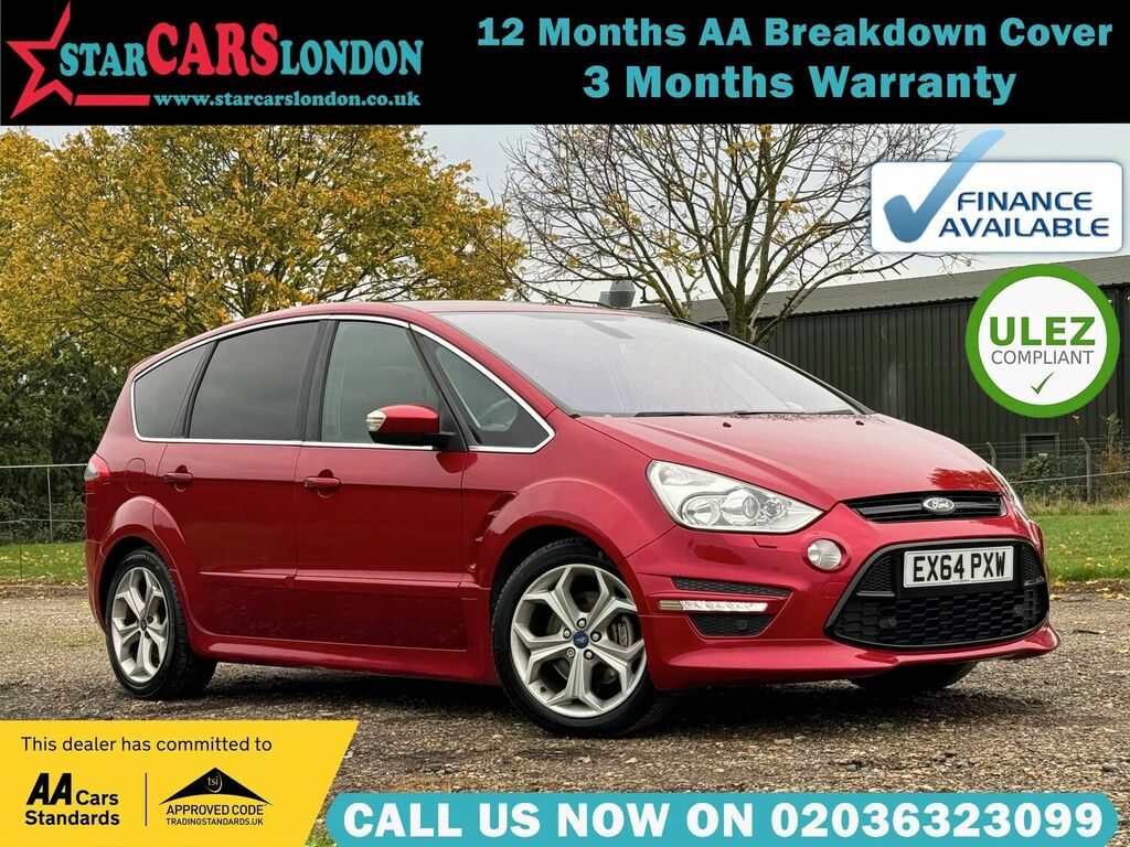 Compare Ford S-Max 2.0T Ecoboost Titanium X Sport Powershift Euro 5 5 EX64PXW Red
