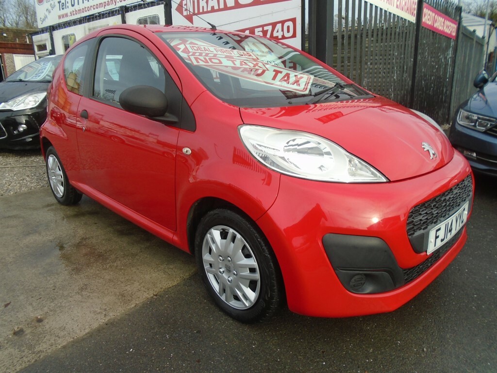 Compare Peugeot 107 Access Used FJ14YYC Red
