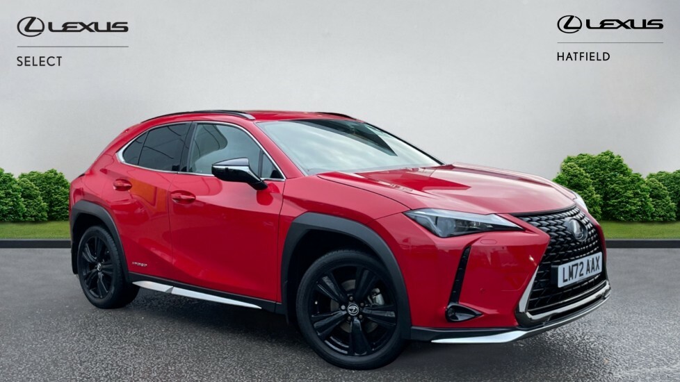 Compare Lexus UX 2.0 E-cvt Euro 6 Ss LM72AAX Red