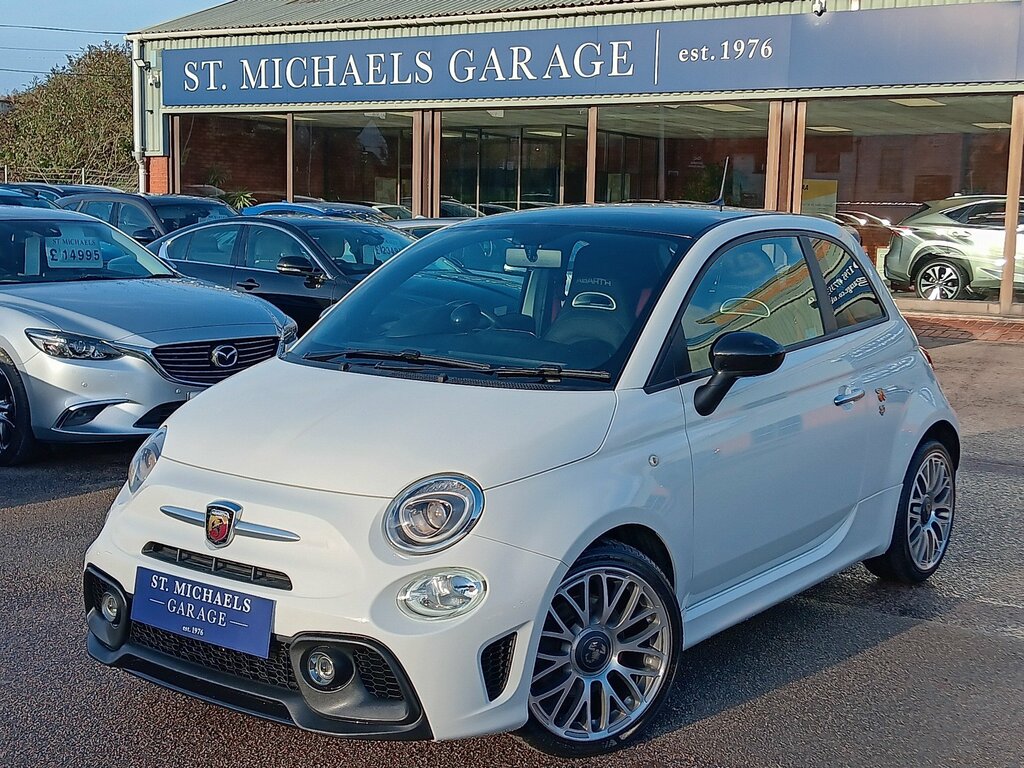 Compare Abarth 500 Hatchback GM19DYY White
