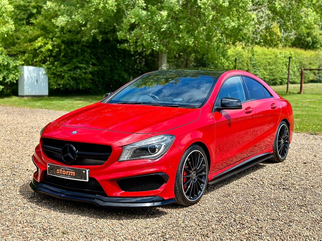 Compare Mercedes-Benz CLA Class Saloon 2.0 Cla45 Amg 201666 ML66YXH Red
