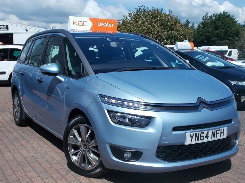 Compare Citroen Grand C4 Picasso 1.6Hdi Exclusive 7 Seat Only 25,000 Mil YN64NFH Blue