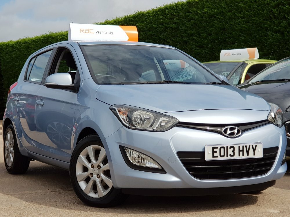 Compare Hyundai I20 1.2 Active 5-Door Only 25,000 Miles EO13HVY Blue