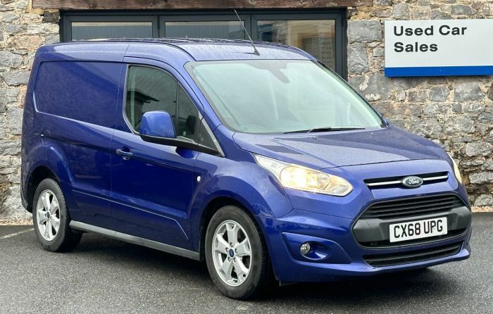 Compare Ford Transit Connect 1.5 Tdci 120Ps Limited Van Powershift CX68UPG Blue