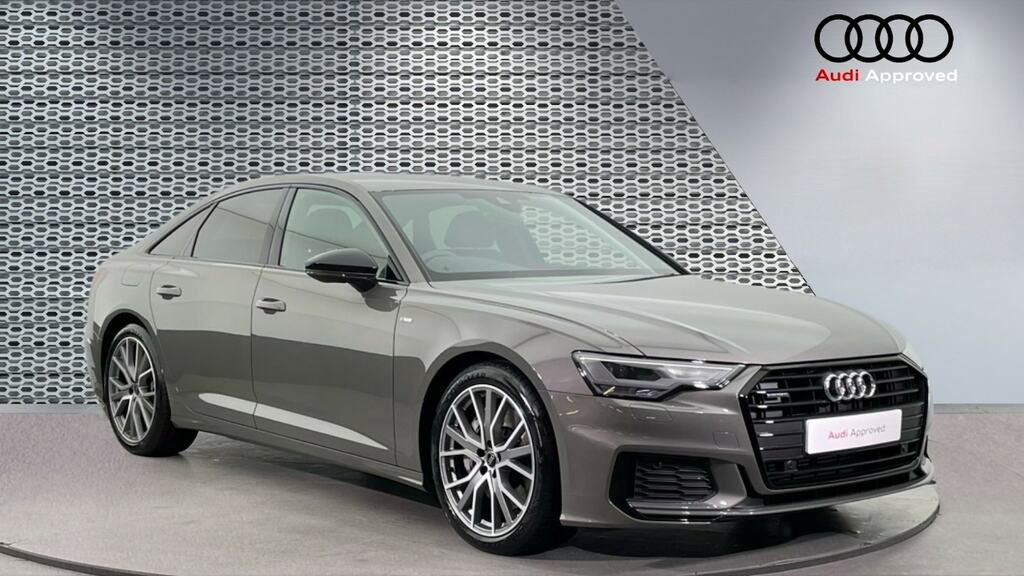 Compare Audi A6 Saloon 50 Tfsi E 17.9Kwh Quattro Black Edition S Tron FL73UJT Grey