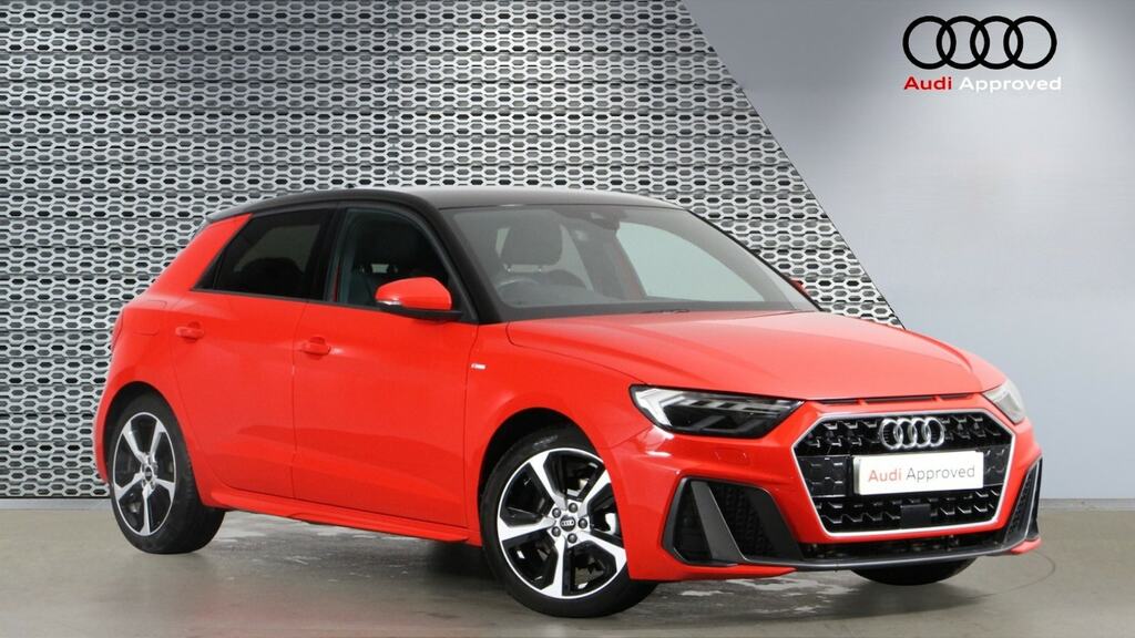 Compare Audi A1 35 Tfsi S Line S Tronic FD72YCN Red