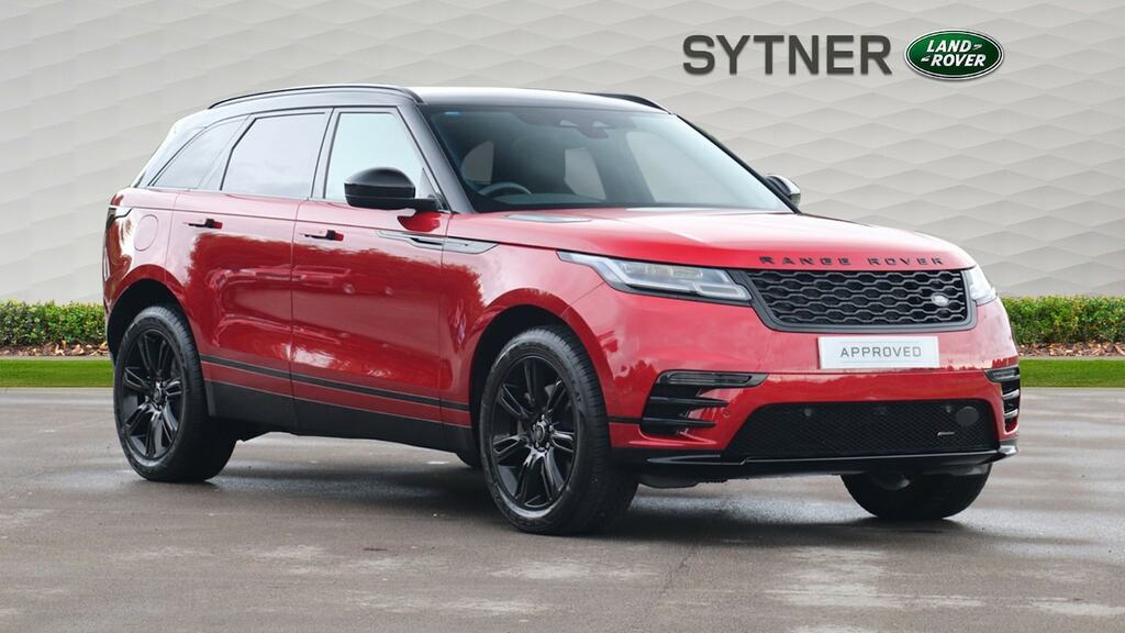 Compare Land Rover Range Rover Velar 2.0 P250 R-dynamic Se YH72XBL Red