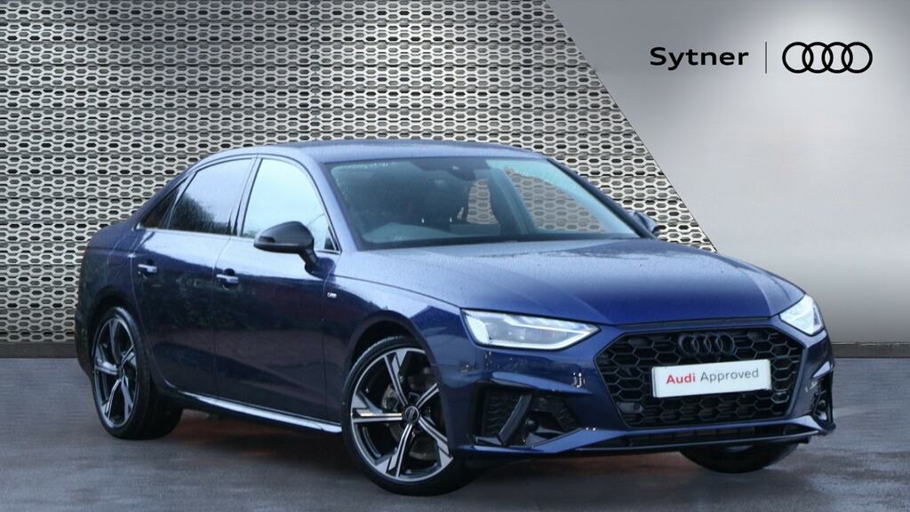 Compare Audi A4 35 Tfsi Black Edition S Tronic Tech Pack YH73ZDU Blue