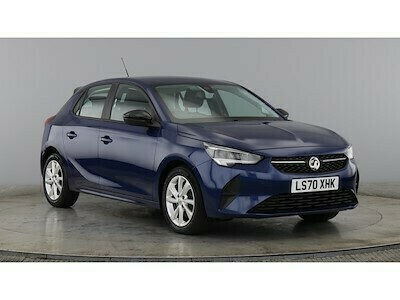 Compare Vauxhall Corsa Se Nav Premium LS70XHK Blue