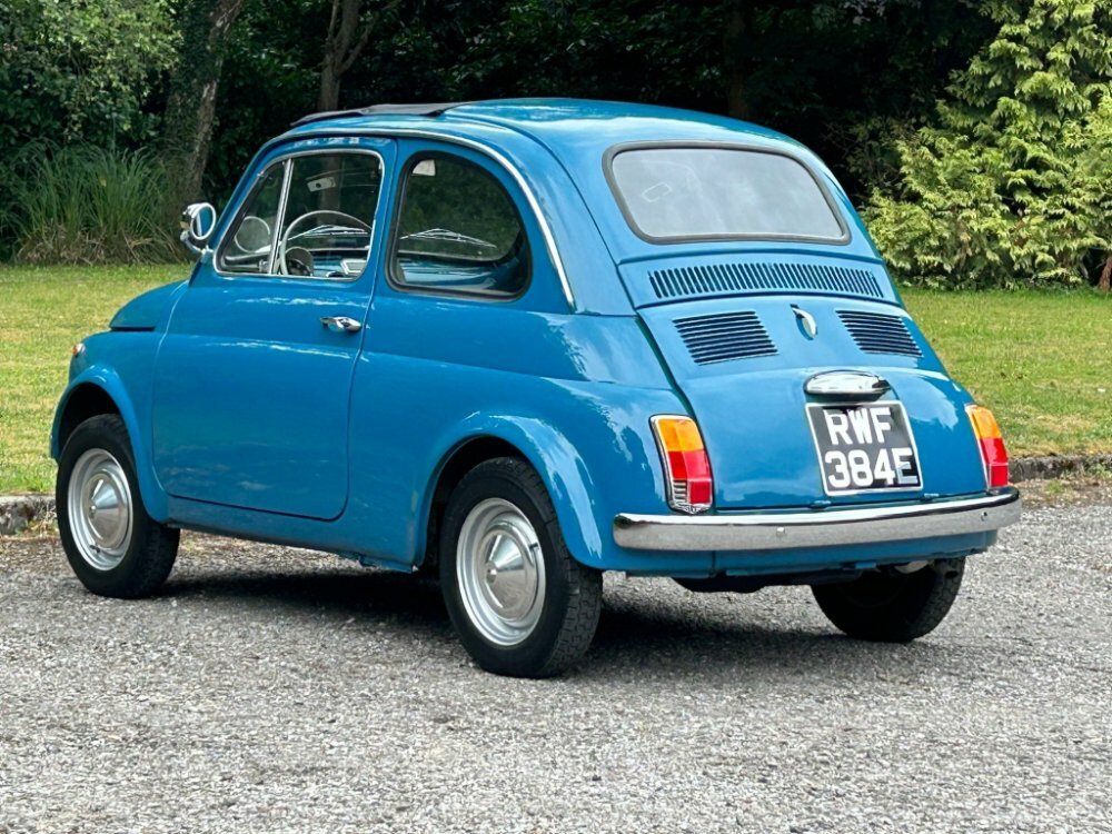 Compare Fiat 500 Fiat 500F Model 110 4A Series 1967 RWF384E Blue