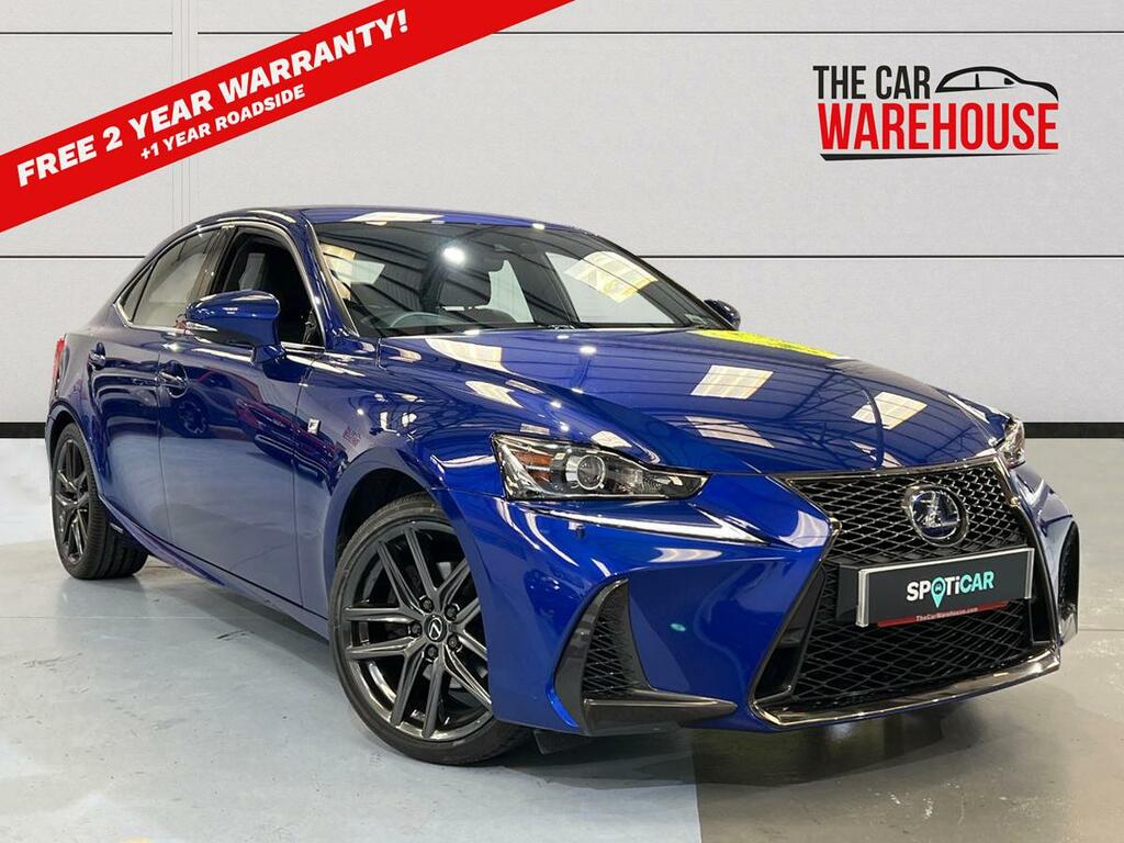 Compare Lexus IS 300H F-sport Cvt GY69ZNE Blue
