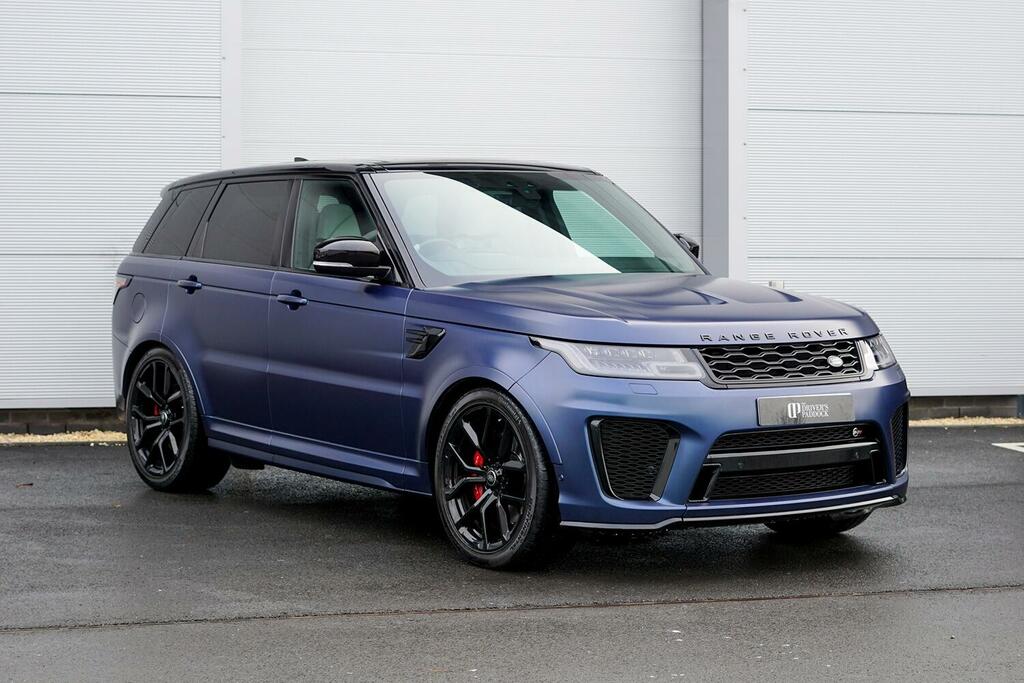 Compare Land Rover Range Rover Sport Suv HV70RHX Blue