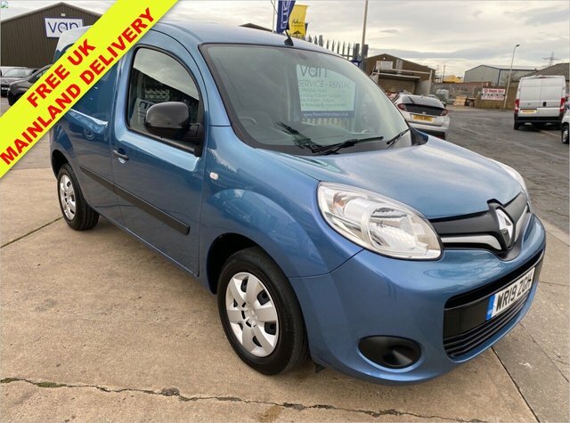 Compare Renault Kangoo 1.5Dci Ml19 Business Plus Energy Panel Van With A WR19ZGH Blue