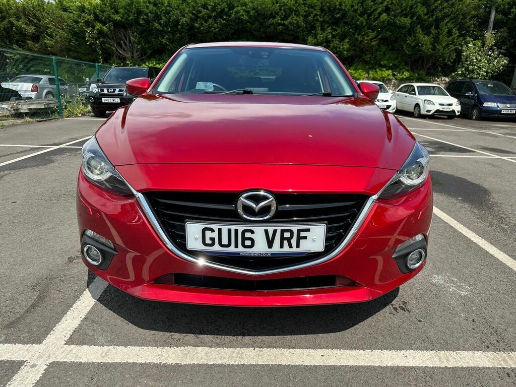 Compare Mazda 3 Hatchback 2.0 Skyactiv-g Sport Nav Euro 5 S GU16VRF Red