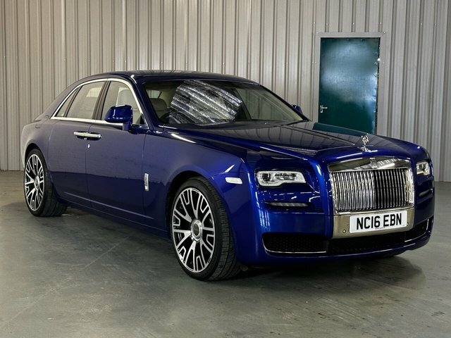 Compare Rolls-Royce Ghost V12 Swb NC16EBN Blue