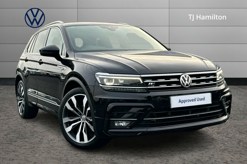 Compare Volkswagen Tiguan 2.0 Tdi 150Ps R-line Tech Scr FD69PMY Black