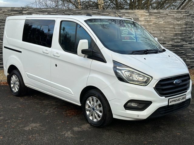 Compare Ford Transit Custom 2020 2.0 300 Limited Dciv Ecoblue 129 Bhp YR20VMH White