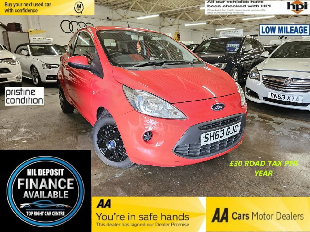 Compare Ford KA 1.2 Edge Start Stop SH63GJO Red