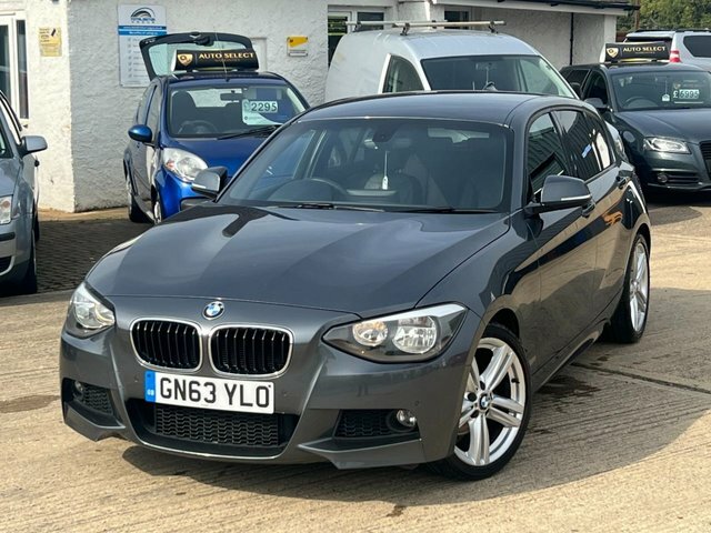 Compare BMW 1 Series 2.0 120D Xdrive M Sport 181 Bhp GN63YLO Grey