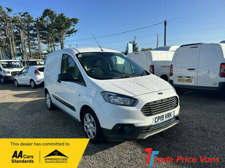 Compare Ford Transit Courier Courier Trend Tdci 6 CP19VRK White