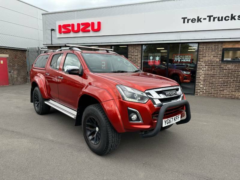 Compare Isuzu D-Max 1.9 At35 Arctic Truck Double Cab 4X4 YG67KFF Red