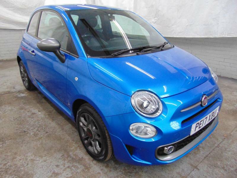 Compare Fiat 500 1.2 S PE17XBU Blue