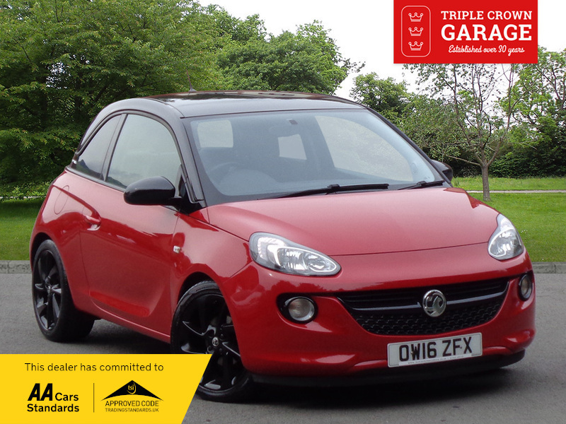 Compare Vauxhall Adam Energised OW16ZFX Red
