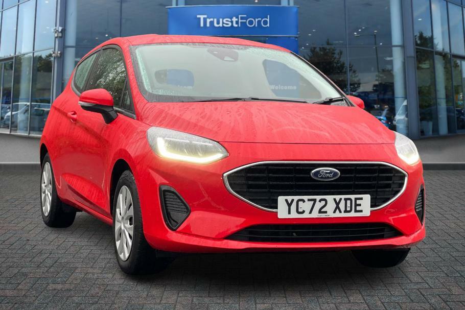 Compare Ford Fiesta Trend 1.0 Ecoboost With Sat Nav YC72XDE Red