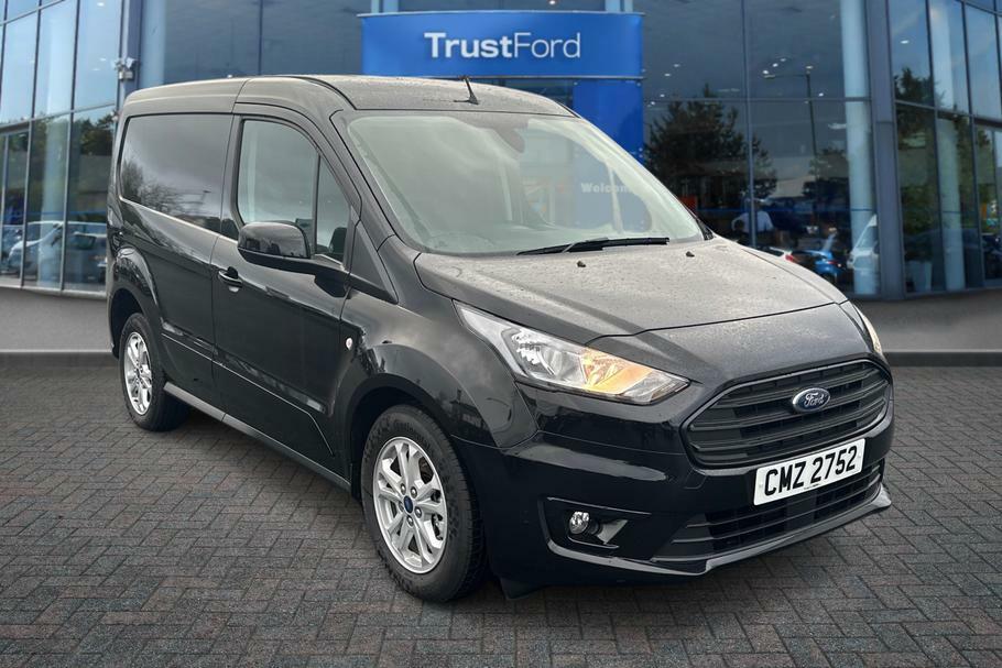 Compare Ford Transit Connect Connect 1.5 Ecoblue 100Ps Limited Van CMZ2752 Black