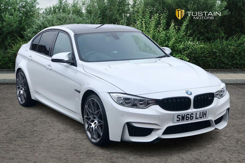 Compare BMW 3 Series Bmw 3 Series 3.0 M3 Competition Package Saloon SW66LUH White