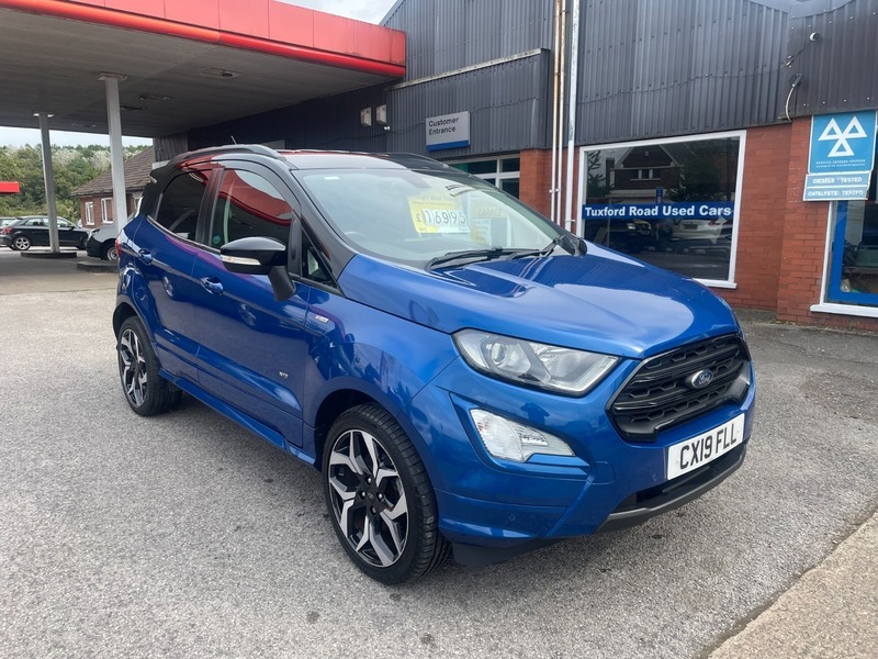 Compare Ford Ecosport St-line Tdci Awd CX19FLL Blue