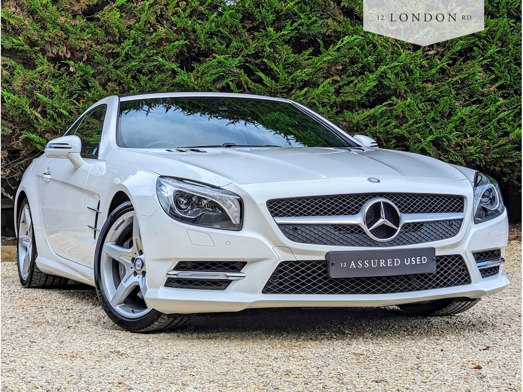 Compare Mercedes-Benz SL Class Amg Sport VU15OFP White