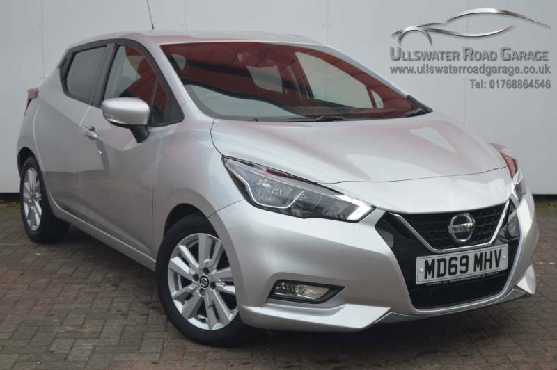 Compare Nissan Micra 1.0 Ig-t 100 Acenta Xtronic MD69MHV Silver