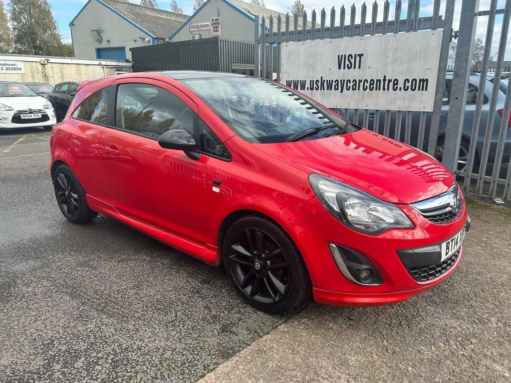 Compare Vauxhall Corsa 1.2 16V Limited Edition Euro 5 BT14XBH Red