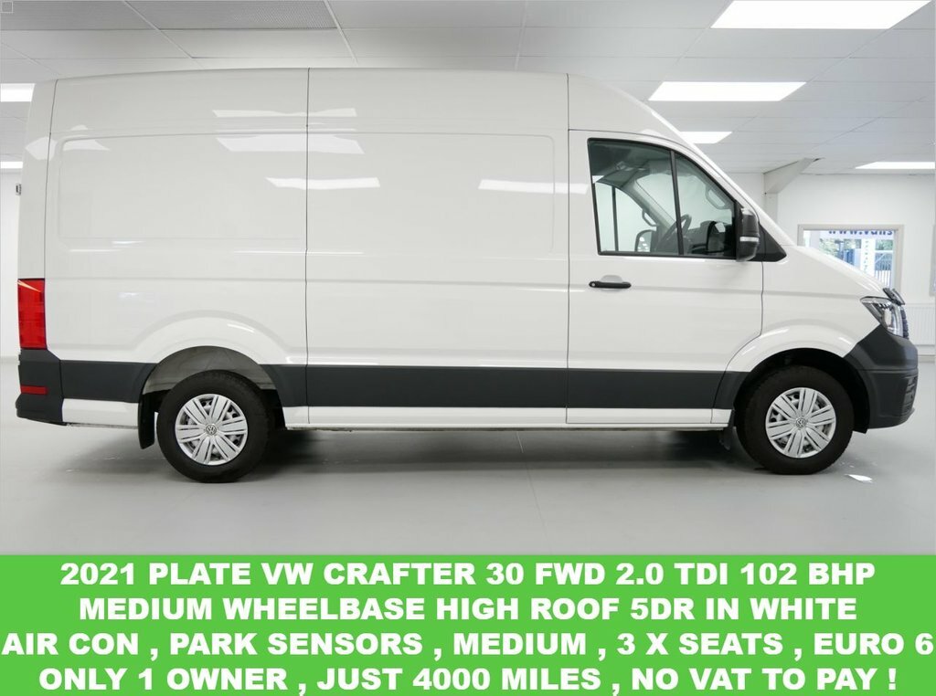 Compare Volkswagen Crafter Crafter Cr30 Startline Tdi NJ21VKK White