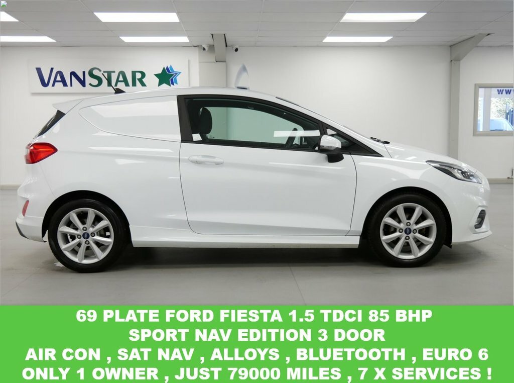 Compare Ford Fiesta 1.5 Tdci Sport Nav Edition 1 Owner 7 X Stamps SD69VPY White